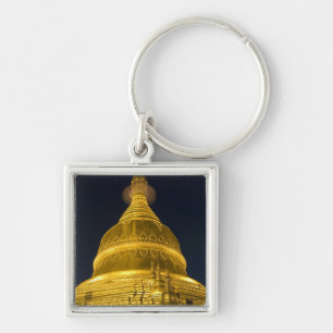 Asien, Mayanmar, Yangon, buddhistischer Tempel in Schlüsselanhänger