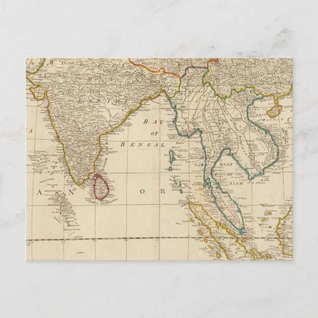 Asien-Mitte Postkarte (Vorderseite)