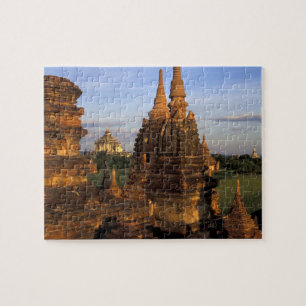 Asien, Myanmar, Bagan. Alte Tempel und