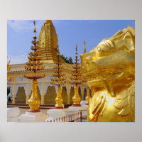 Asien, Myanmar (Birma), Bagan (Heide). Das Shwe 6