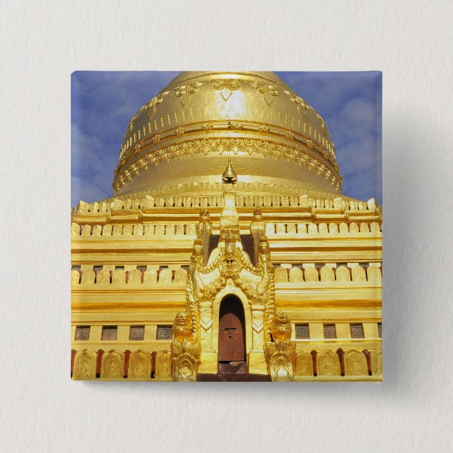 Asien, Myanmar (Birma), Bagan (Heide). Der Schlag Button (Vorderseite)