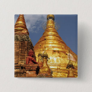Asien, Myanmar (Birma), Bagan (Heide). Dhamma Button
