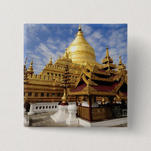 Asien, Myanmar (Birma), Bagan (Heide). Shwe 2 Button