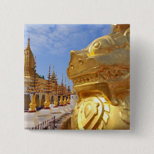Asien, Myanmar (Birma), Bagan (Heide). Shwe 4 Button
