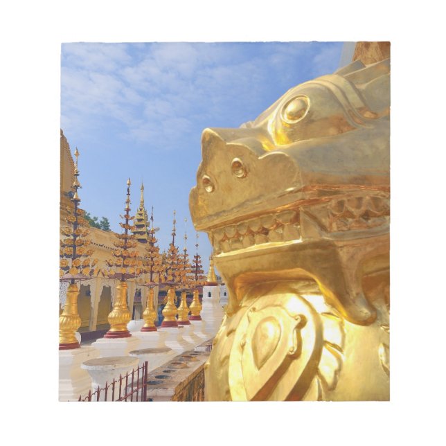 Asien, Myanmar (Birma), Bagan (Heide). Shwe 4 Notizblock (Vorderseite)