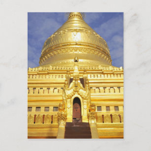 Asien, Myanmar (Birma), Bagan (Pagan). Die Shwe Postkarte