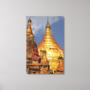 Asien, Myanmar (Burma), Bagan (Pagan). Die Dhamma Leinwanddruck