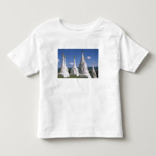 Asien, Myanmar, Inle-See. Pagoden. 2 Kleinkind T-shirt