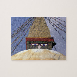 Asien, Nepal, Kathmandu. Bouddhanath Stupa. 2