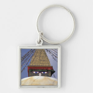 Asien, Nepal, Kathmandu. Bouddhanath Stupa. 2 Schlüsselanhänger