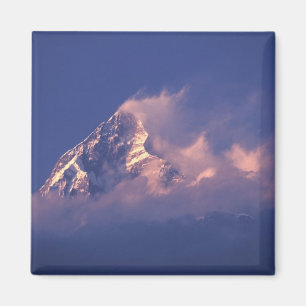 Asien, Nepal. Machhapuchhare Magnet