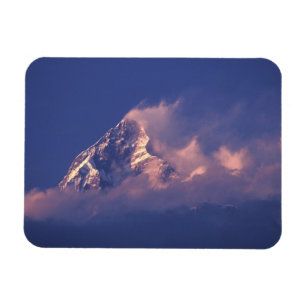 Asien, Nepal. Machhapuchhare Magnet