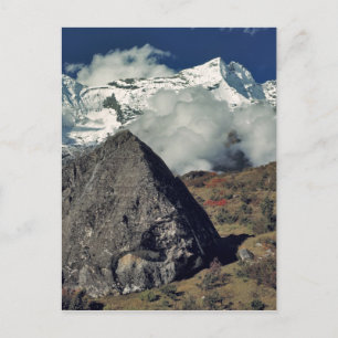 Asien, Nepal, Sagarmatha NP. Ein buddhistisches Ge Postkarte