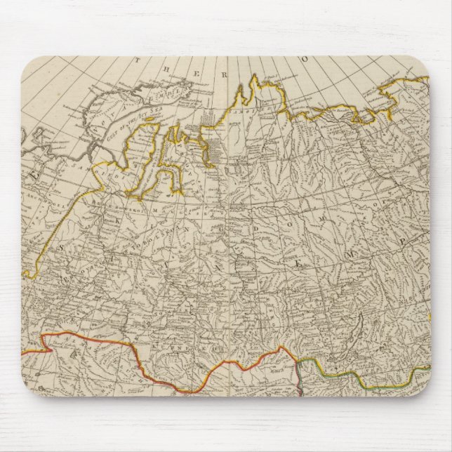 Asien-Nord Mousepad (Vorne)