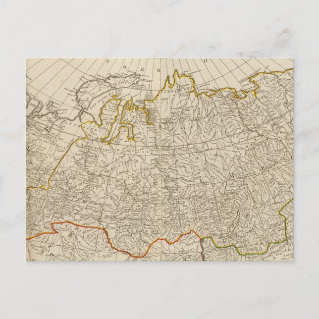 Asien - Norden Postkarte (Vorderseite)