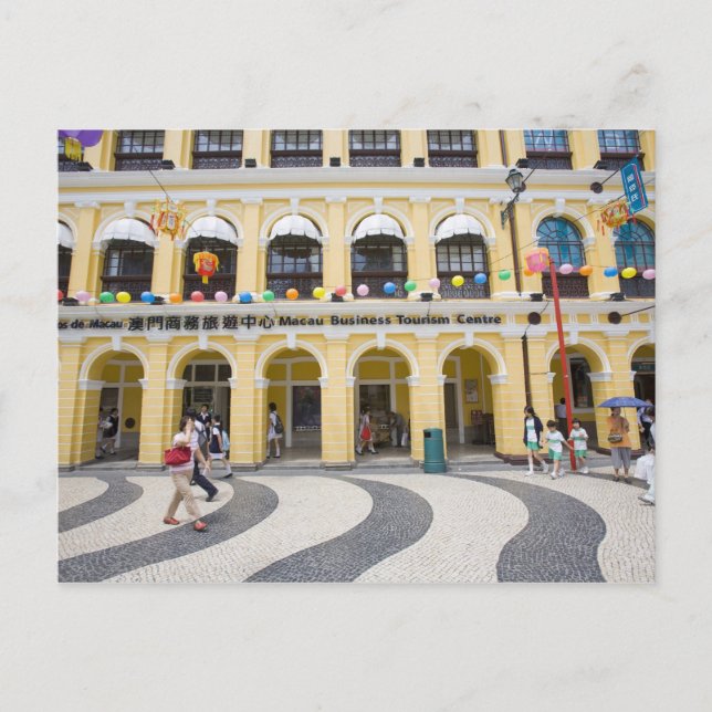 Asien, Nordostasien, China, Macau, Postkarte (Vorderseite)
