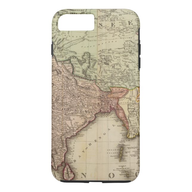Asien, s-Blätter Case-Mate iPhone Hülle (Rückseite)