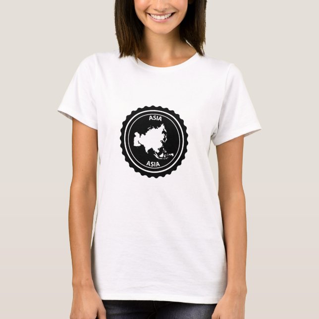 Asien T-Shirt (Vorderseite)