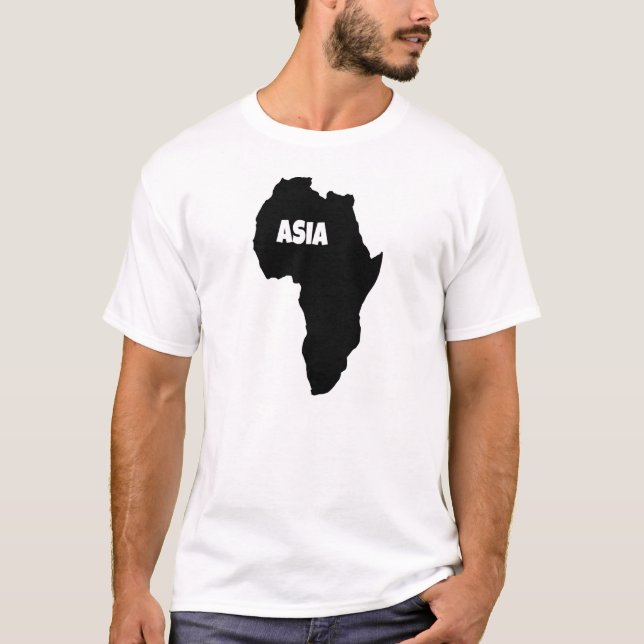 Asien-T-Shirt T-Shirt (Vorderseite)