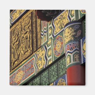 Asien, Taiwan, Taipeh. Grand Hotel, Haupteingang Magnet