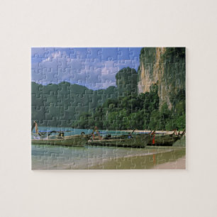 Asien, Thailand, Krabi. West Railay Beach,