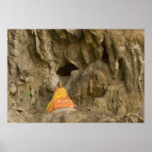Asien, Thailand, Mae Hong Son, Buddha-Bilder Poster