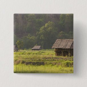 Asien, Thailand, Mae Hong Son, Reishütten in der Button