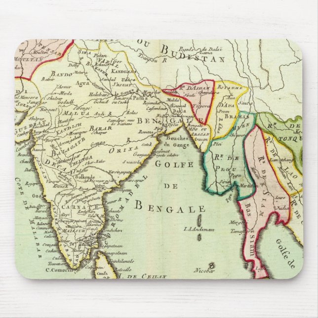 Asien, Thailand Mousepad (Vorne)