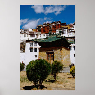 Asien, Tibet, Lhasa, Potala Palace alias Red Poster
