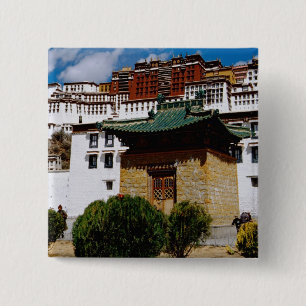 Asien, Tibet, Lhasa, Potala-Palast auch bekannt al Button
