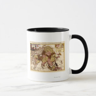 AsienPanoramakarteAsien 11 Tasse