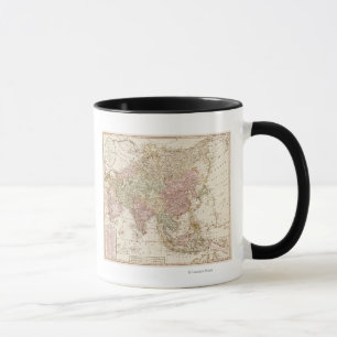 AsienPanoramakarteAsien 4 Tasse