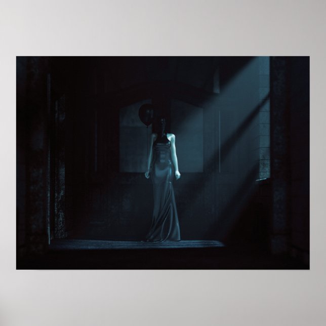 Asile Demon Femme - Art Abstrait - Poster (Devant)