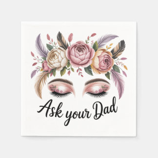 Ask Your Dad Serviette