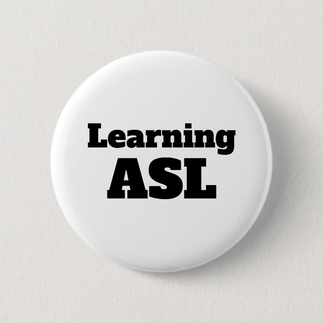 ASL (American Sign Language) Button lernen (Vorderseite)