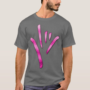 ASL American Sign Language I Liebe 5 T-Shirt
