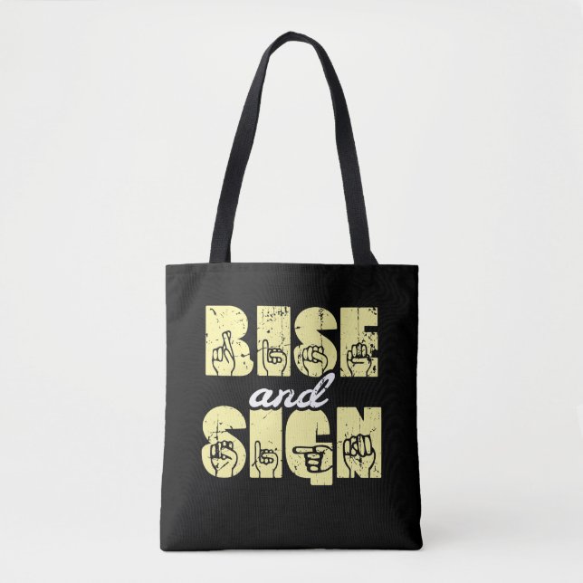ASL-Aufstieg und Signieren Tasche (Vorderseite)