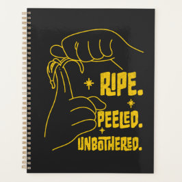 ASL Banana Design - Ripe, Peeled, Unbothered Planer