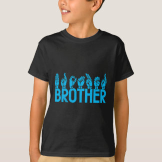 ASL Brother American Sign Language Deaf Awareness T-Shirt