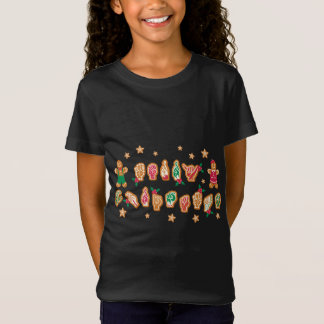 ASL Christmas American Sign Language Gingerbread H T-Shirt