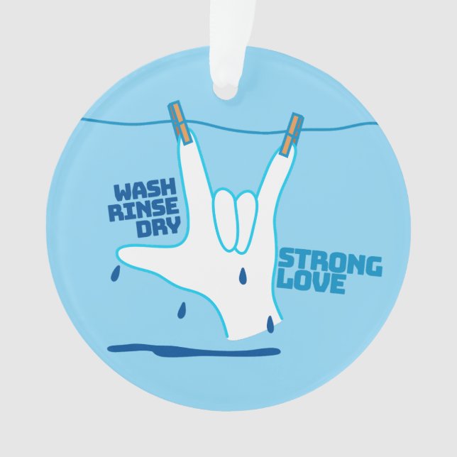 ASL Design - Wash, Rinse, and Dry Love ILY (devant)