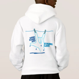 ASL Design - Wash, Rinse, and Dry Love ILY Hoodie