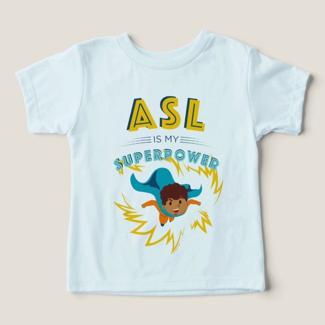 ASL est ma superpuissance (Design Recto)