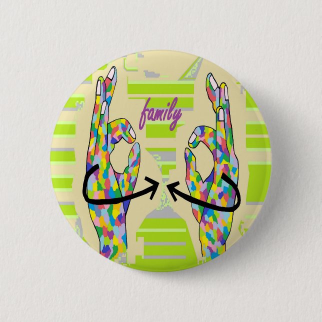 ASL-FAMILIE BUTTON (Vorderseite)