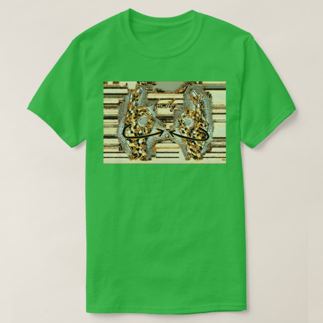 ASL-Familie T-Shirt (Design vorne)