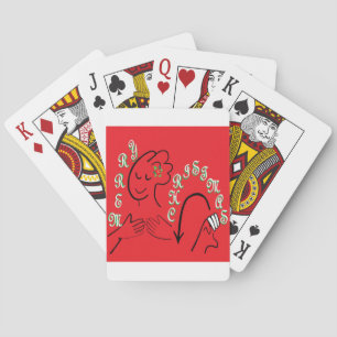 ASL Frohe Weihnachten Spielkarten