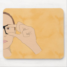 ASL-Glas-Maus-Pad Mousepad
