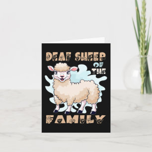 ASL-Handgeste Handzeichensprache Hörverlust a Karte