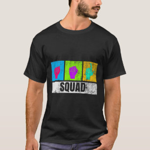 ASL-Handzeichensprache für Gehörlosenstolz und Geh T-Shirt