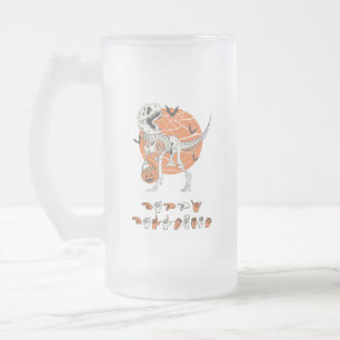 ASL Happy Halloween III - Niedliche Spooky-Saison Mattglas Bierglas